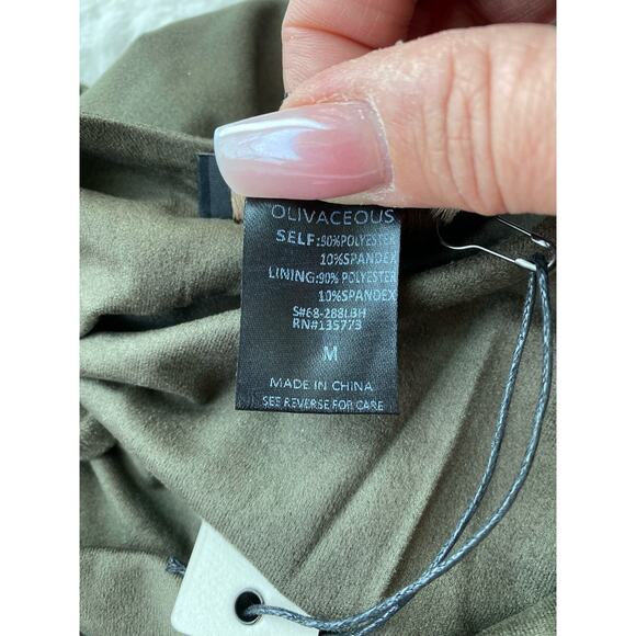 OLIVACEOUS Green Bodysuit Size M - Picture 6 of 7